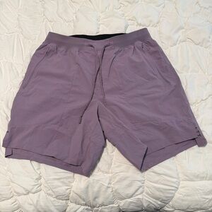 Men’s lululemon license to train shorts 7” linerless L